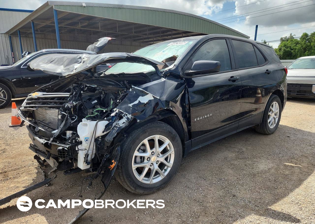 2024 Chevrolet Equinox Ls, пошкодження: Передня частина, Copart лот 64829896