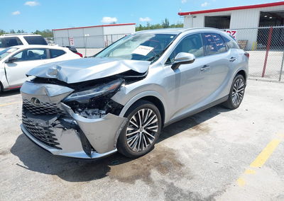 2024 Lexus Rx 350h Premium Plus, Front End damage, Iaai lot 45848065, photo 2 of 6