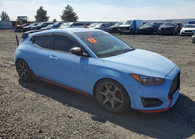 2020 Hyundai Veloster N Base, daño Mecánico, Copart lote 65338906, foto 4 de 6