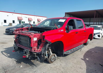 2021 Chevrolet Silverado 1500, Theft damage, Iaai lot 45381934, photo 6 of 16