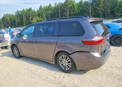 2020 Toyota Sienna Xle 8-passenger, daño Lateral, Copart lote 65000596, foto 2 de 6