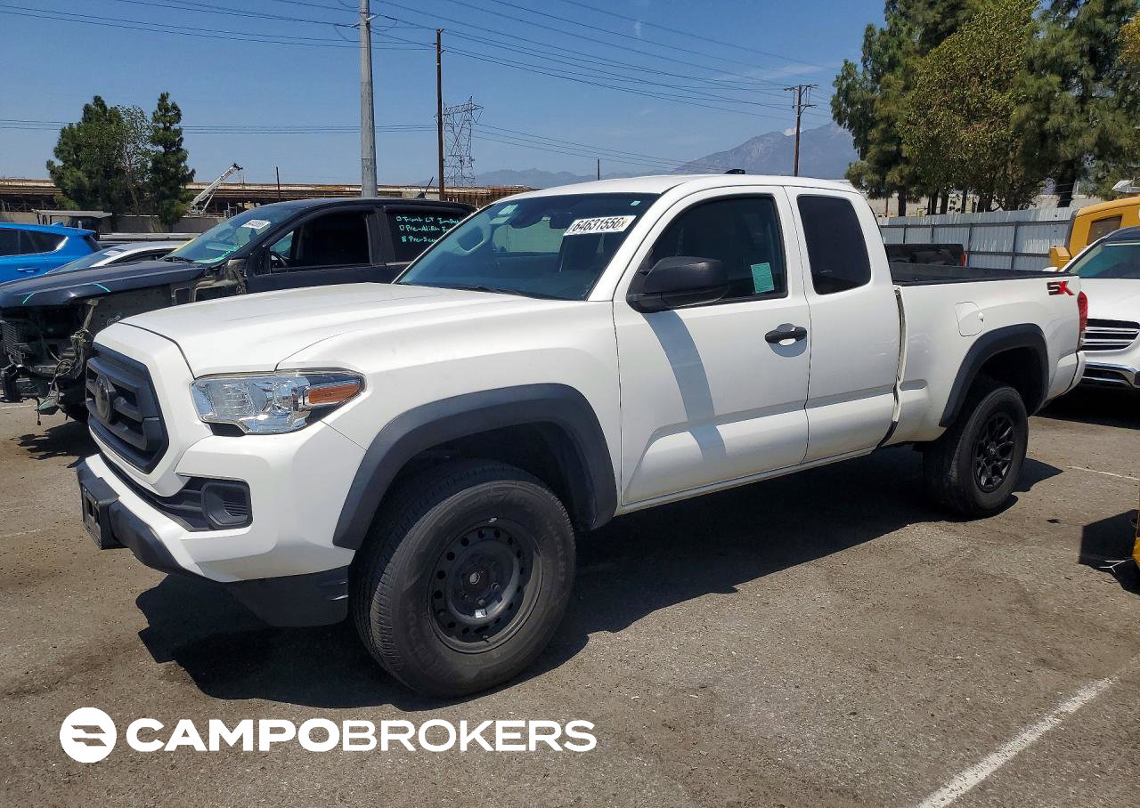2021 Toyota Tacoma Sr, uszkodzenie: Tył, Copart lot 64631556