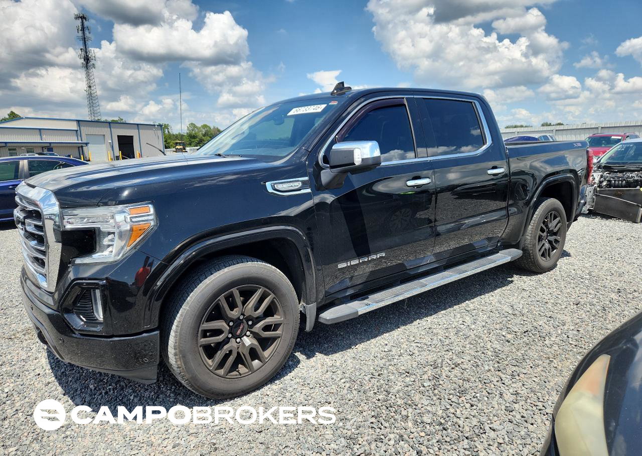 2020 Gmc Sierra K1500 Slt, пошкодження: Задня частина, Copart лот 66733746