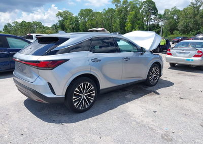 2024 Lexus Rx 350h Premium Plus, Front End damage, Iaai lot 45848065, photo 4 of 6
