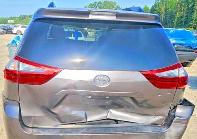 2020 Toyota Sienna Xle 8-passenger, daño Lateral, Copart lote 65000596, foto 6 de 6