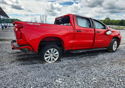 2022 Chevrolet Silverado Ltd K1500 Custom, daño Volcadura, Copart lote 63767566, foto 3 de 6