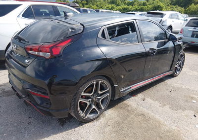 2022 Hyundai Veloster N, daño Frontal, Iaai lote 45560720, foto 4 de 6