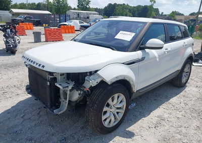 2019 Land Rover Range Rover Evoque Se/se Premium, daño Frontal, Iaai lote 45485193, foto 2 de 6