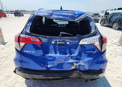 2022 Honda Hr-v Sport, uszkodzenie: Tył, Copart lot 66702476, zdjęcie 6 z 6
