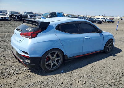 2020 Hyundai Veloster N Base, daño Mecánico, Copart lote 65338906, foto 3 de 6