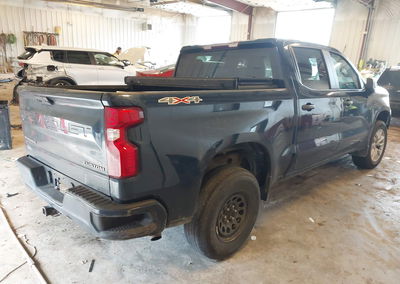 2022 Chevrolet Silverado 1500, пошкодження: Передня частина, Iaai лот 45344930, фото 4 з 16