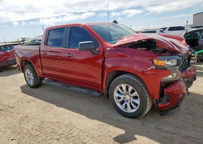 2021 Chevrolet Silverado C1500 Custom, Front End damage, Copart lot 81895635, photo 4 of 6