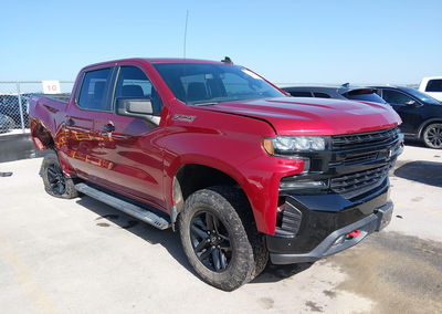 2021 Chevrolet Silverado 1500 4wd  Short Bed Lt Trail Boss, Rear damage, Iaai lot 45662088