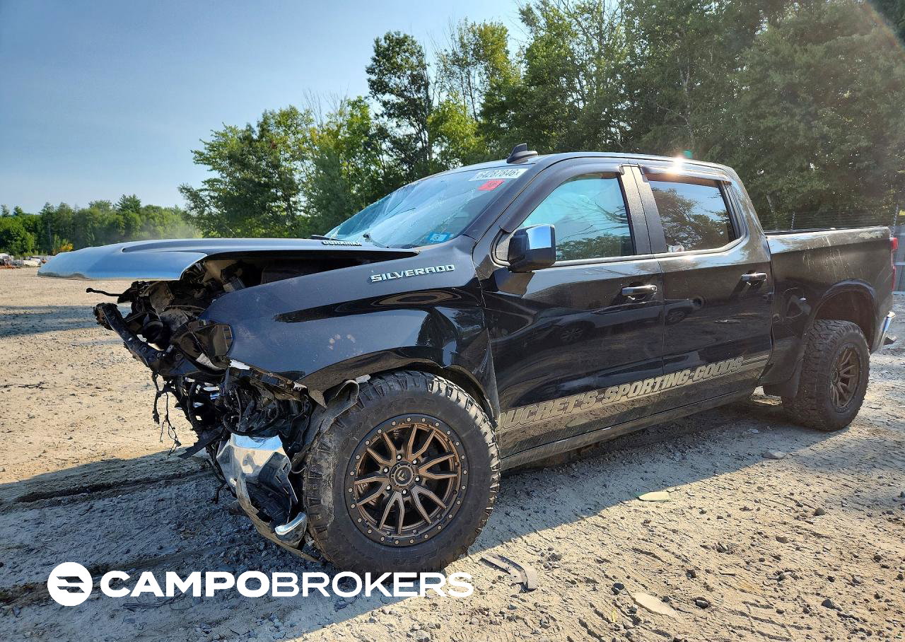 2021 Chevrolet Silverado K1500 Lt, uszkodzenie: Przód, Copart lot 64287846
