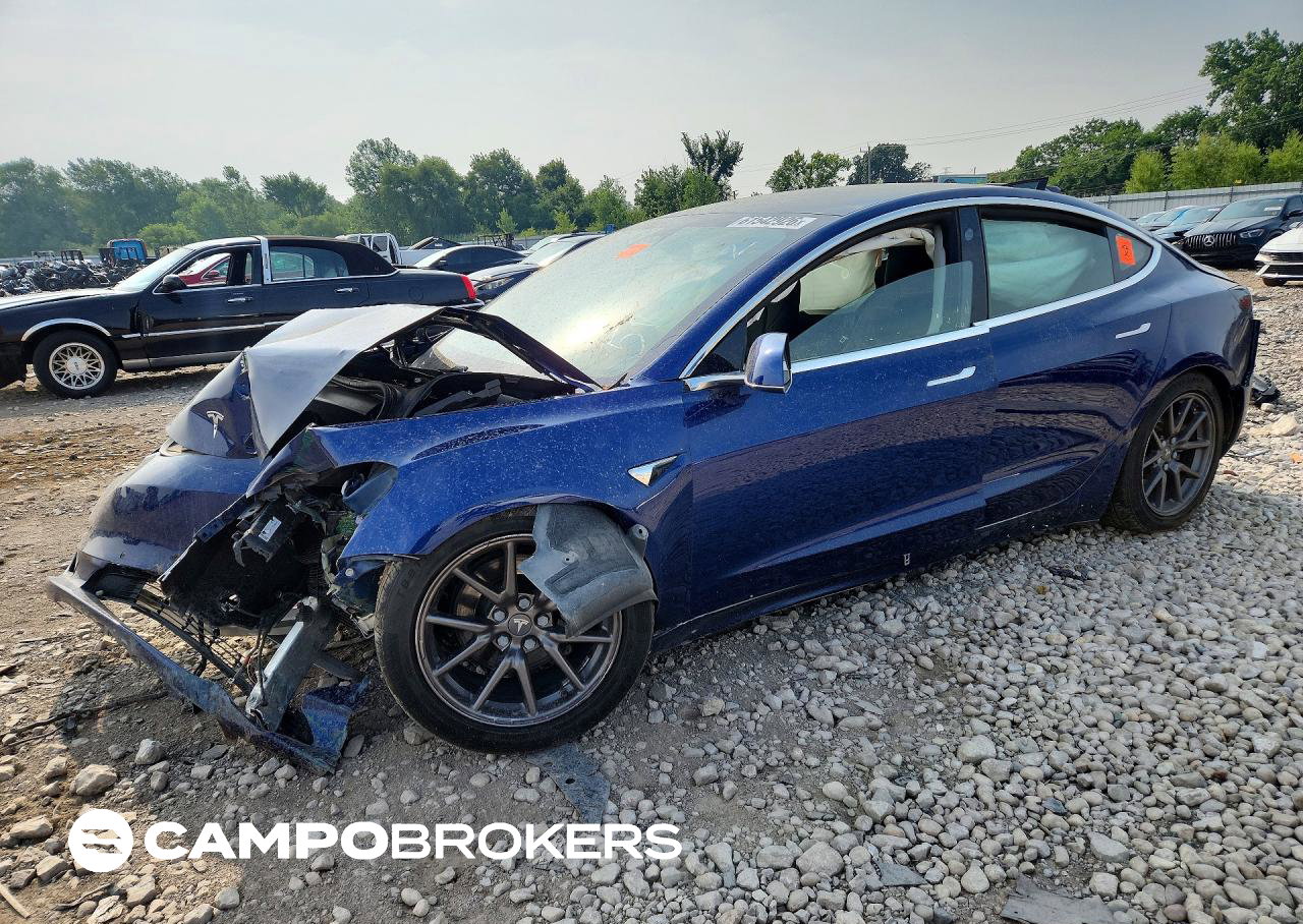 2020 Tesla Model 3, uszkodzenie: Przód, Copart lot 61542926