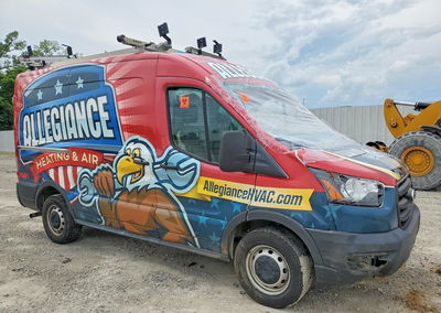2020 Ford Transit T-250, daño Volcadura, Copart lote 57853036, foto 4 de 6
