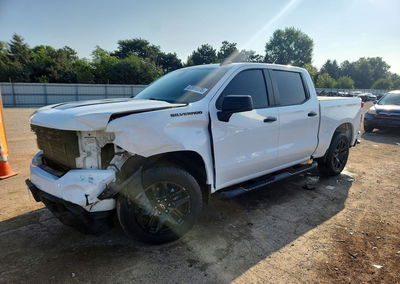 2022 Chevrolet Silverado Ltd K1500 Custom, Front End damage, Copart lot 63906076