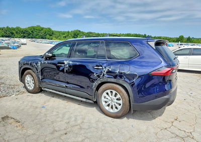 2026 Toyota Grand Highlander Xle, Side damage, Copart lot 62067696, photo 2 of 6