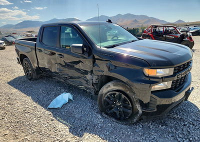 2022 Chevrolet Silverado Ltd K1500 Custom, daño Lateral, Copart lote 63661166, foto 4 de 6