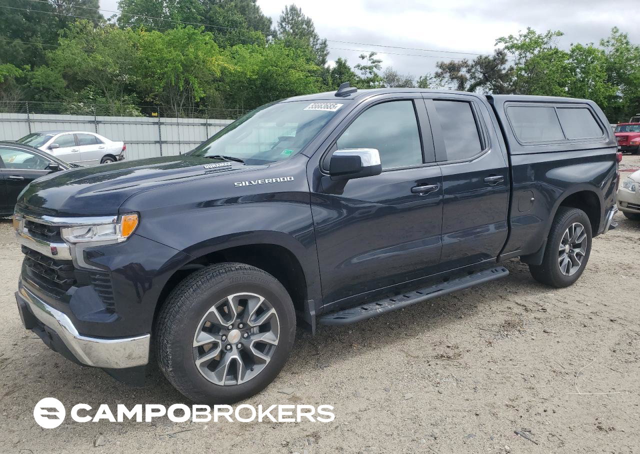 2024 Chevrolet Silverado C1500 Lt, uszkodzenie: Drobne wgniecenia/zarysowania, Copart lot 55663685