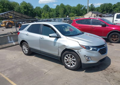 2021 Chevrolet Equinox Awd Lt, Left & Right Side damage, Iaai lot 45689643