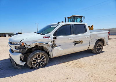 2022 Chevrolet Silverado Ltd K1500 Lt, daño Frontal, Copart lote 62945706