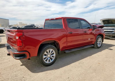 2021 Chevrolet Silverado C1500 Custom, Front End damage, Copart lot 81895635, photo 3 of 6