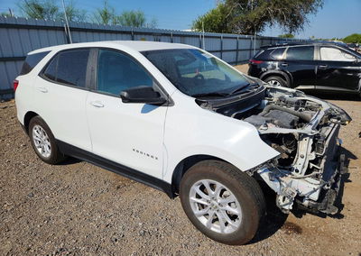 2021 Chevrolet Equinox Ls, daño Frontal, Copart lote 66143996, foto 4 de 15
