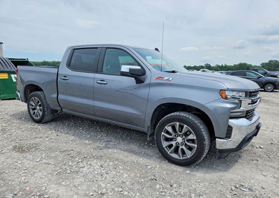 2022 Chevrolet Silverado Ltd K1500 Lt, daño Granizo, Copart lote 59184386, foto 4 de 12