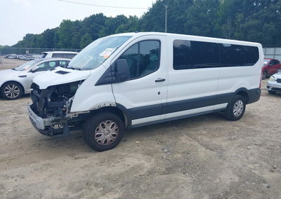 2019 Ford Transit-350 Xlt, daño Frontal, Iaai lote 45727872, foto 2 de 6