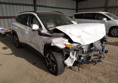 2022 Hyundai Tucson Limited, daño Frontal, Iaai lote 45103373