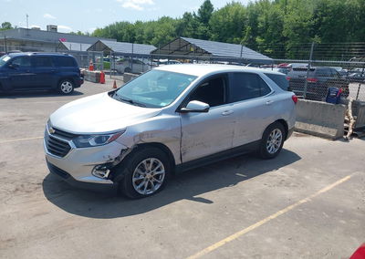 2021 Chevrolet Equinox Awd Lt, uszkodzenie: Left & Right Side, Iaai lot 45689643, zdjęcie 2 z 16