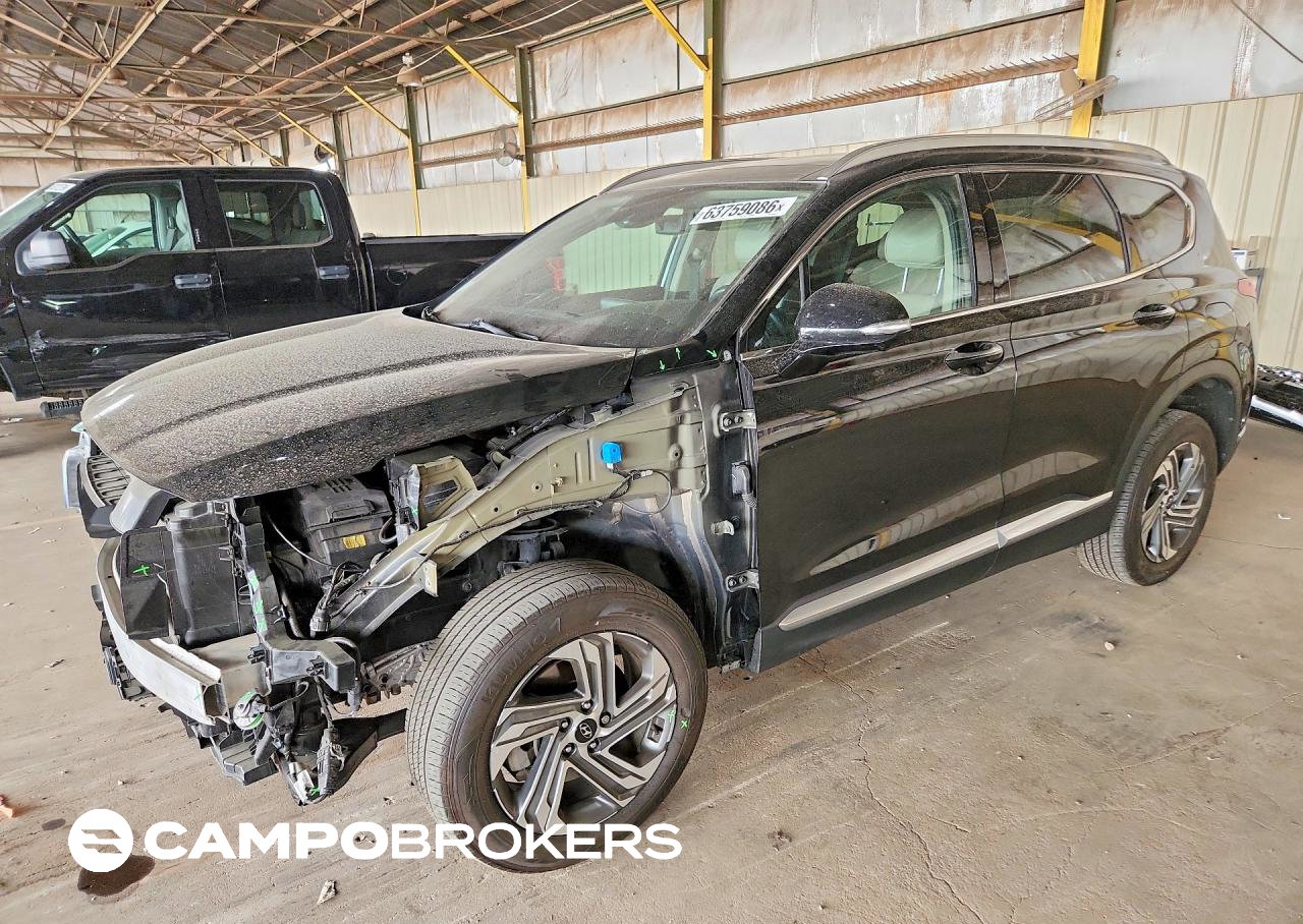2023 Hyundai Santa Fe Sel Premium, uszkodzenie: Przód, Copart lot 63759086