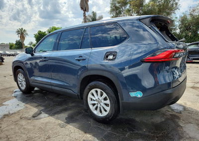 2024 Toyota Grand Highlander Hybrid Xle, Stripped damage, Copart lot 64121976, photo 2 of 6