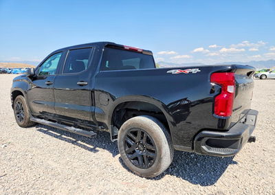 2022 Chevrolet Silverado Ltd K1500 Custom, daño Lateral, Copart lote 63661166, foto 2 de 6