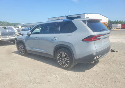 2025 Toyota Grand Highlander Hybrid Max Platinum, uszkodzenie: Przód, Copart lot 64773756, zdjęcie 2 z 6