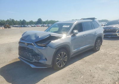 2025 Toyota Grand Highlander Hybrid Max Platinum, Front End damage, Copart lot 64773756