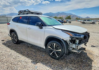 2021 Toyota Highlander Xse, пошкодження: Передня частина, Copart лот 61155176, фото 4 з 6