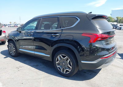 2023 Hyundai Santa Fe Hybrid Limited, daño Frontal, Iaai lote 45730782, foto 3 de 17