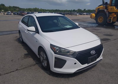 2019 Hyundai Ioniq Hybrid Blue, daño Normal Wear & Tear, Iaai lote 45833154