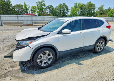 2019 Honda Cr-v Exl, Front End damage, Copart lot 62804266