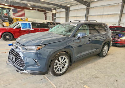 2024 Toyota Grand Highlander Platinum, пошкодження: Передня частина, Copart лот 63677336