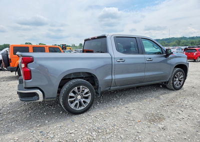 2022 Chevrolet Silverado Ltd K1500 Lt, daño Granizo, Copart lote 59184386, foto 3 de 12