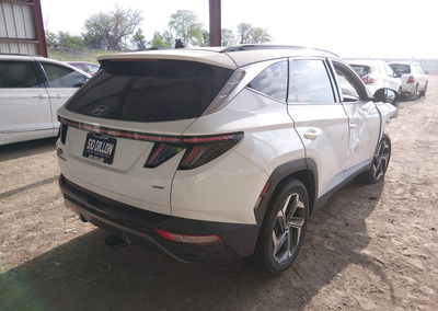 2022 Hyundai Tucson Limited, пошкодження: Передня частина, Iaai лот 45103373, фото 4 з 17