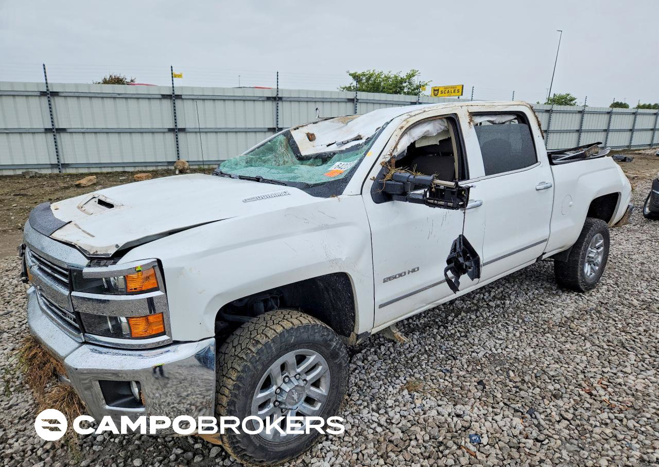 2019 Chevrolet Silverado K2500 Heavy Duty Ltz, uszkodzenie: Dachowanie, Copart lot 64223176