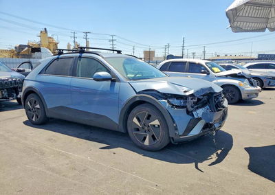 2025 Hyundai Ioniq 5 Sel, Front End damage, Copart lot 63673846, photo 4 of 6