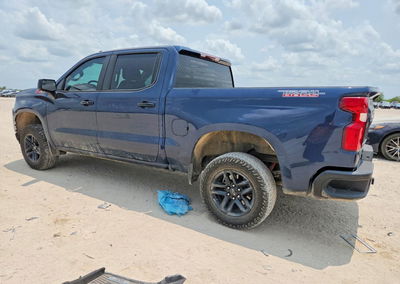 2021 Chevrolet Silverado K1500 Lt Trail Boss, Undercarriage damage, Copart lot 64079446, photo 2 of 6