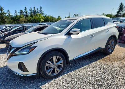 2019 Nissan Murano S, daño Frontal, Copart lote 62539016