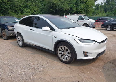 2020 Tesla Model X Long Range Dual Motor All-wheel Drive/long Range Plus Dual Motor All-wheel Drive, daño Trasero, Iaai
