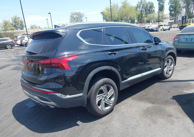 2021 Hyundai Santa Fe Sel, пошкодження: Лівий перед, Iaai лот 45801657, фото 4 з 16